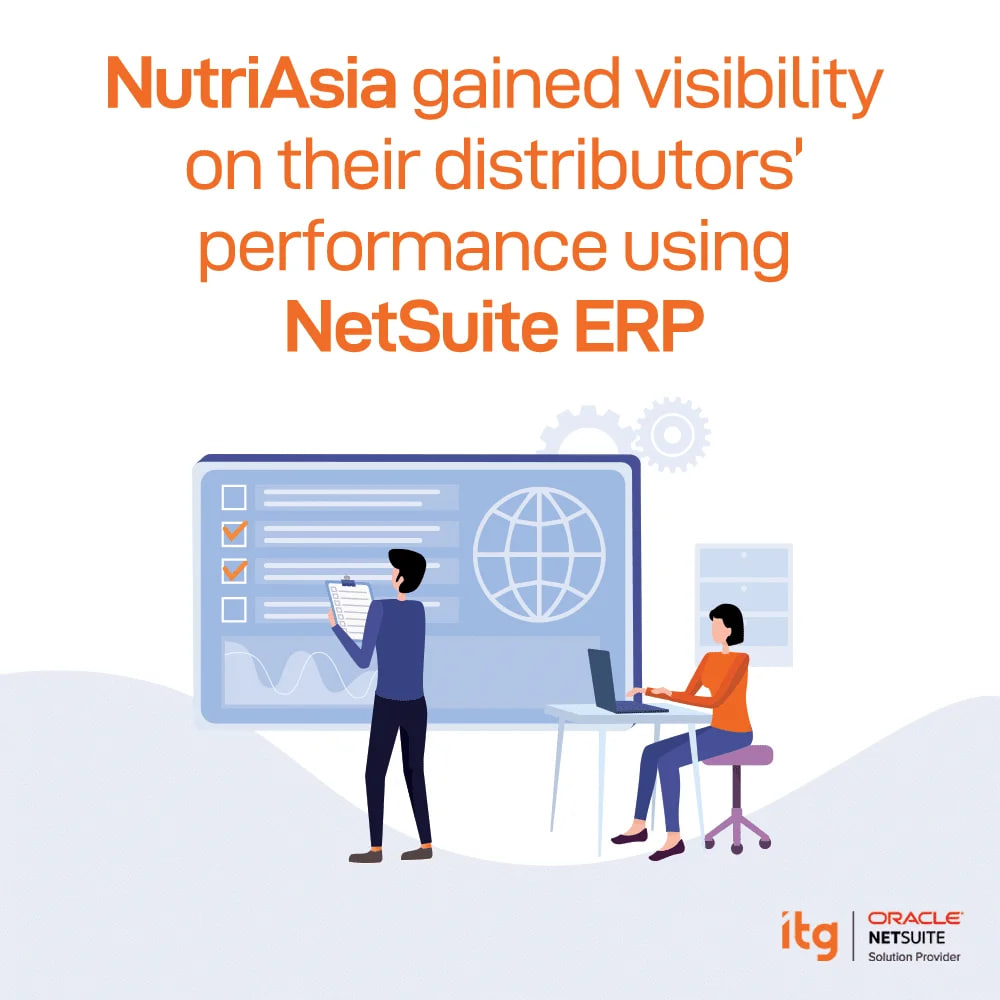 NutriAsia Gained Visibility on their Distributors’ Performance Using NetSuite ERP