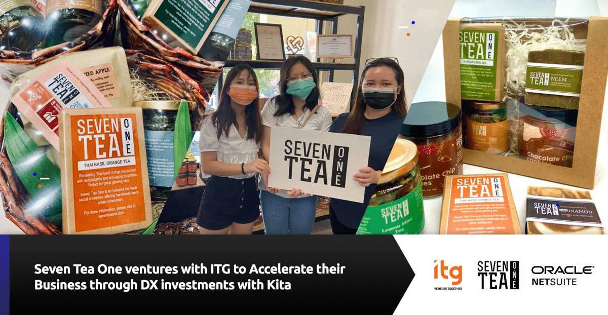 Seven Tea One ventures with ITG to Accelerate their Business through DX investments with Kita