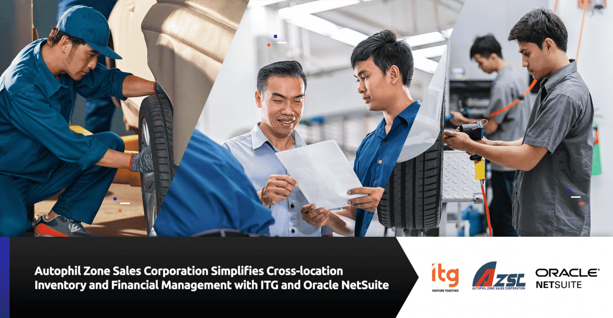 Autophil Zone Sales Corporation Simplifies Cross-location Inventory and Financial Management with ITG and Oracle NetSuite