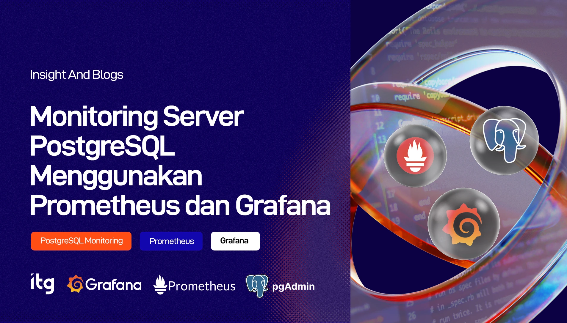 Monitoring PostgreSQL Menggunakan Prometheus dan Grafana