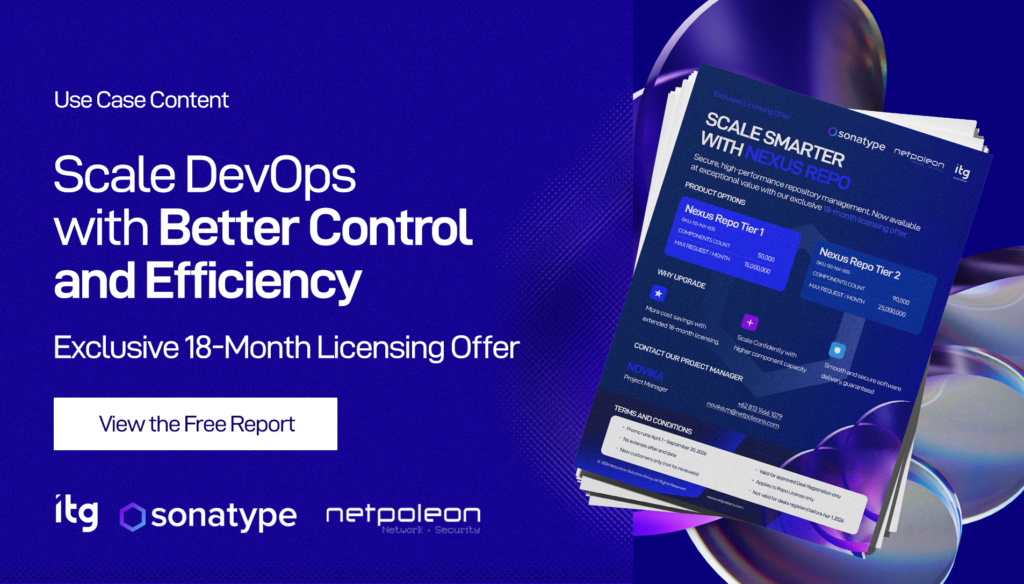 EDMs – ITG Sonatype Optimize Your Software Delivery Without Adding Complexity